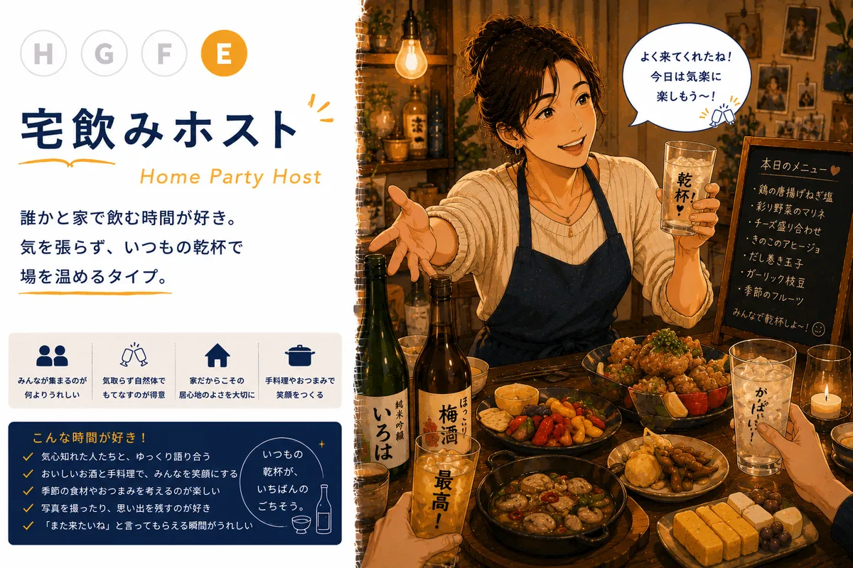 宅飲みホストタイプ