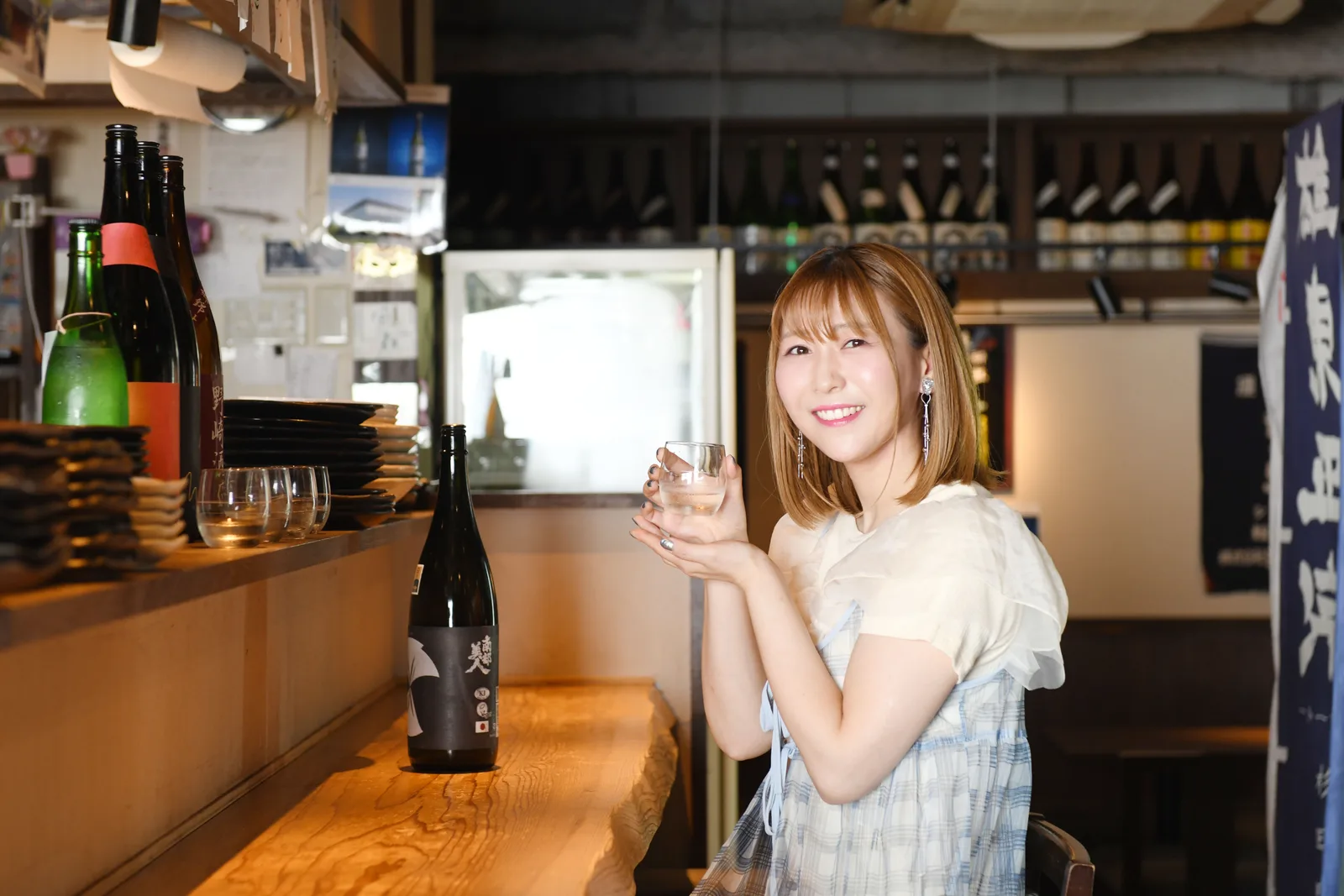 試飲した日本酒